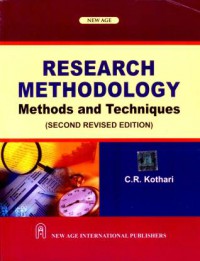 Research Methodology:  Methods and Techniques